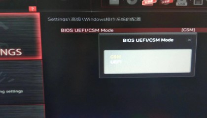 微星主板（B系列）在BIOS里的BOOT不能识别SATA硬盘 解决办法